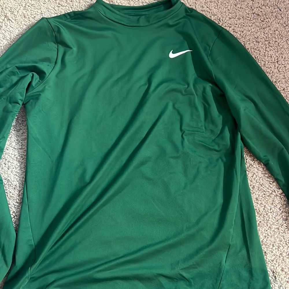 green long sleeve, for under jersey or wear whenever